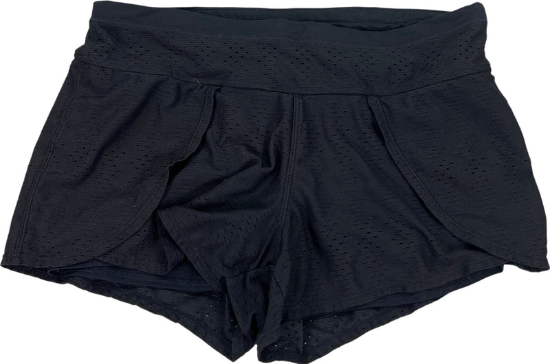Athleta Women’s Black Prisma 2 in 1 Lined Athletic Shorts - S