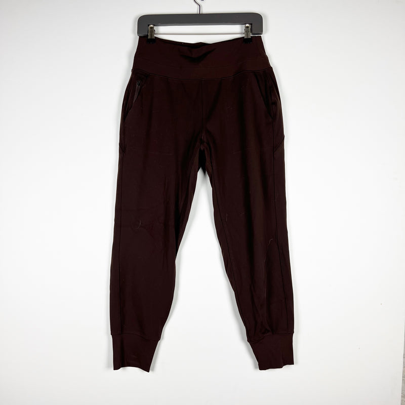 Athleta Women's Venice High Rise Athletic Work Out Jogger Chocolate Brown Medium