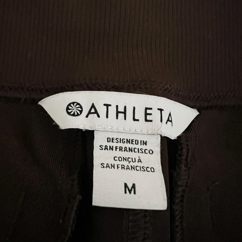 Athleta Women's Venice High Rise Athletic Work Out Jogger Chocolate Brown Medium