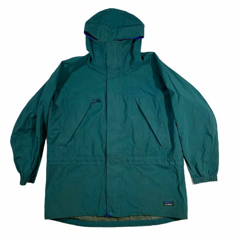 90s LL Bean goretex jacket. taped seams. XXL