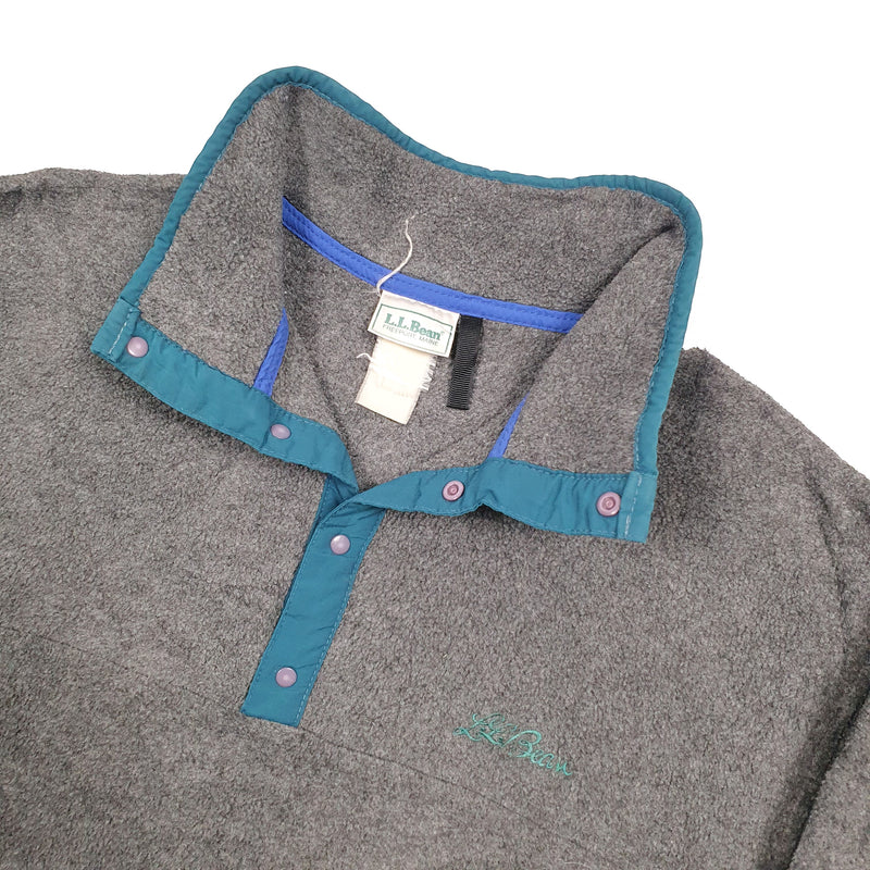 LL Bean Quarter Zip Fleece S