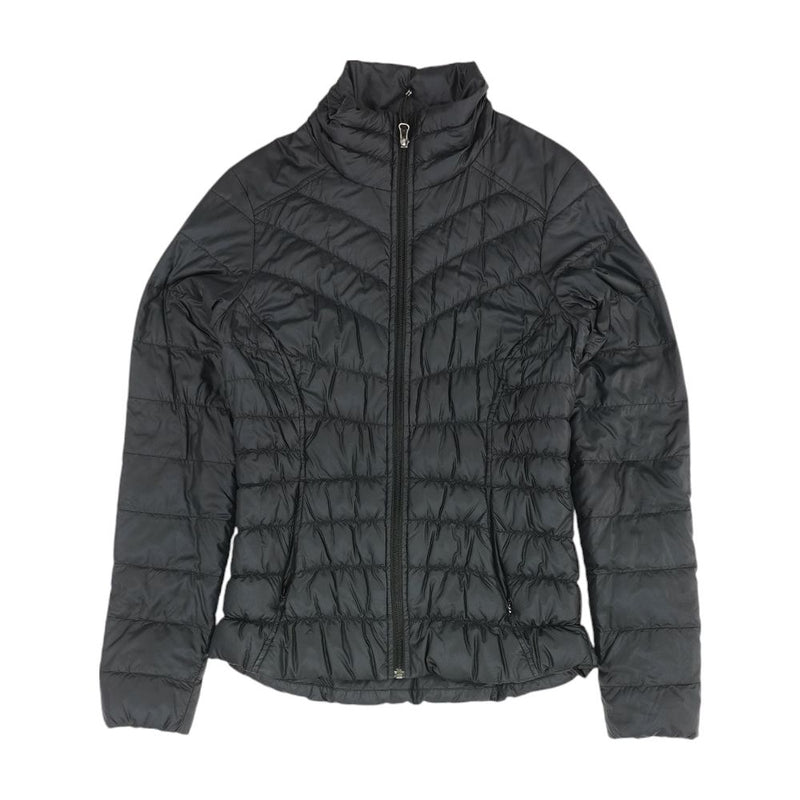 Black Solid Active Jacket