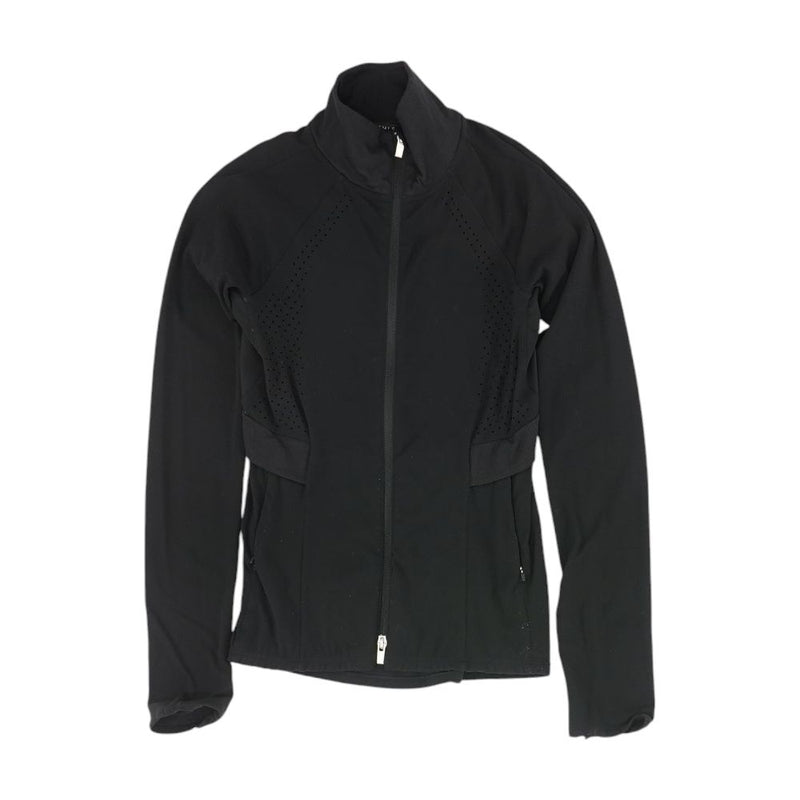 Black Solid Active Jacket