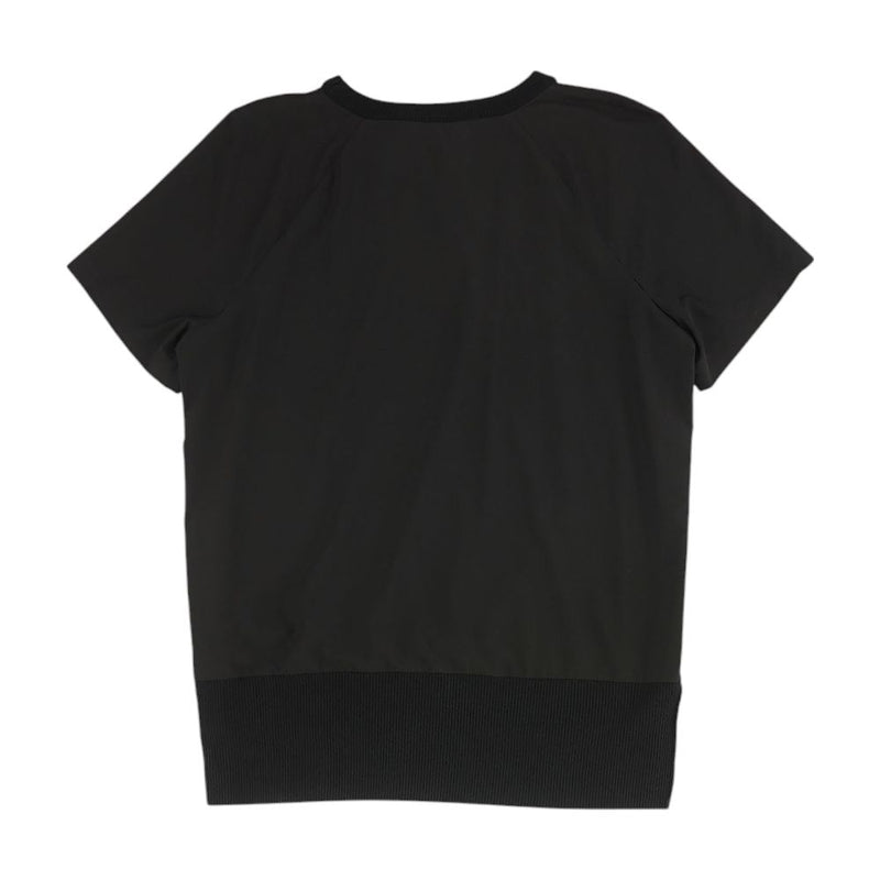 Black Solid Active T-Shirt