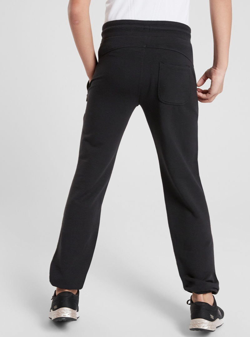Athleta Girl Takin' It Easy Black Side Zip Pockets Jogger