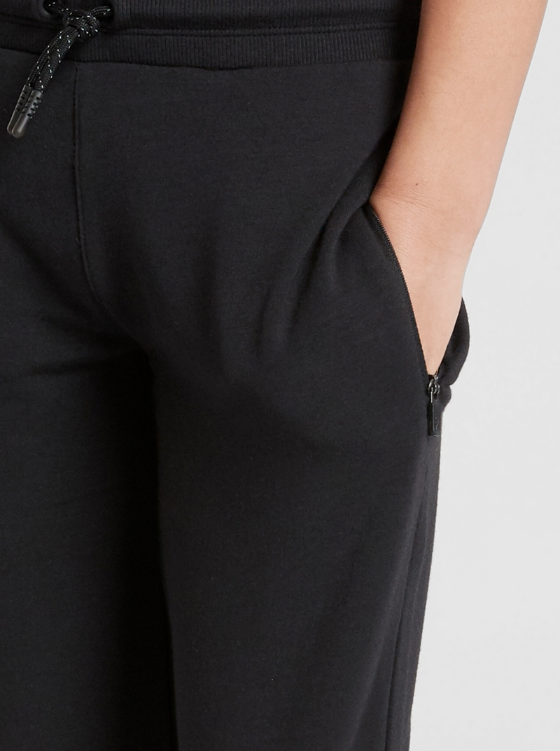 Athleta Girl Takin' It Easy Black Side Zip Pockets Jogger