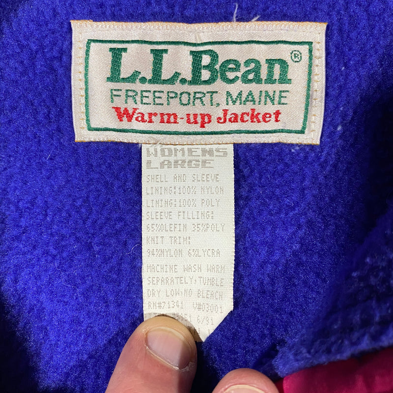 LL Bean warmup jacket. Made in usa