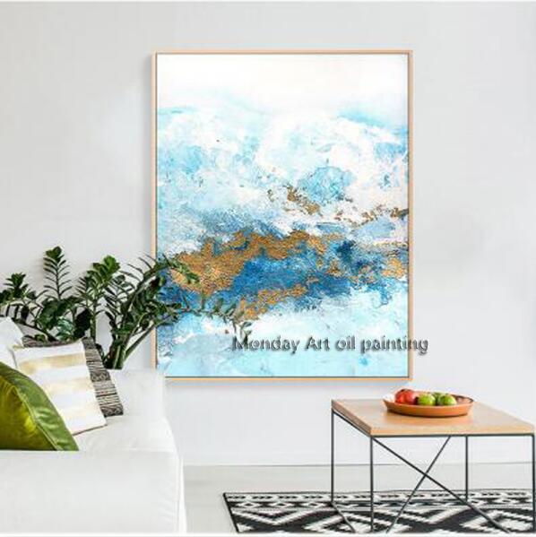 hand-painted abstract oil painting on canvas oil paintings wall art pictures wall decora