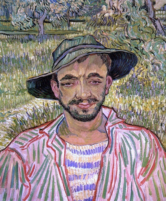 Portrait of a Young Peasant by Vincent Van Gogh - Hand Painted Oil Painting