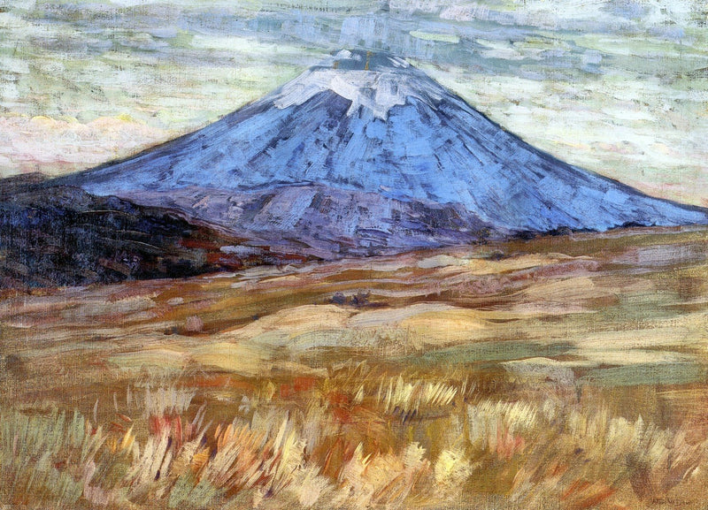 Mount Hood by Arthur Wesley Dow - Hand Painted Oil Painting