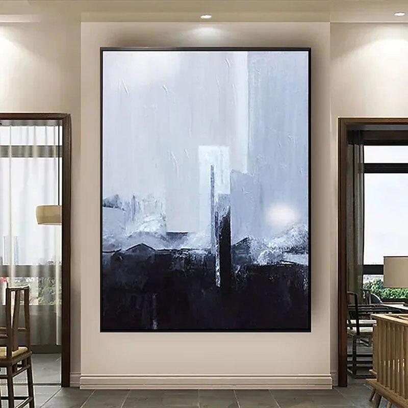 Hand-Painted Hand Painted Oil Painting Modern Abstract Texture Acrylic Canvas Painting Art Latest Design