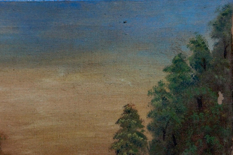 Oil painting Is partying Unknown artist