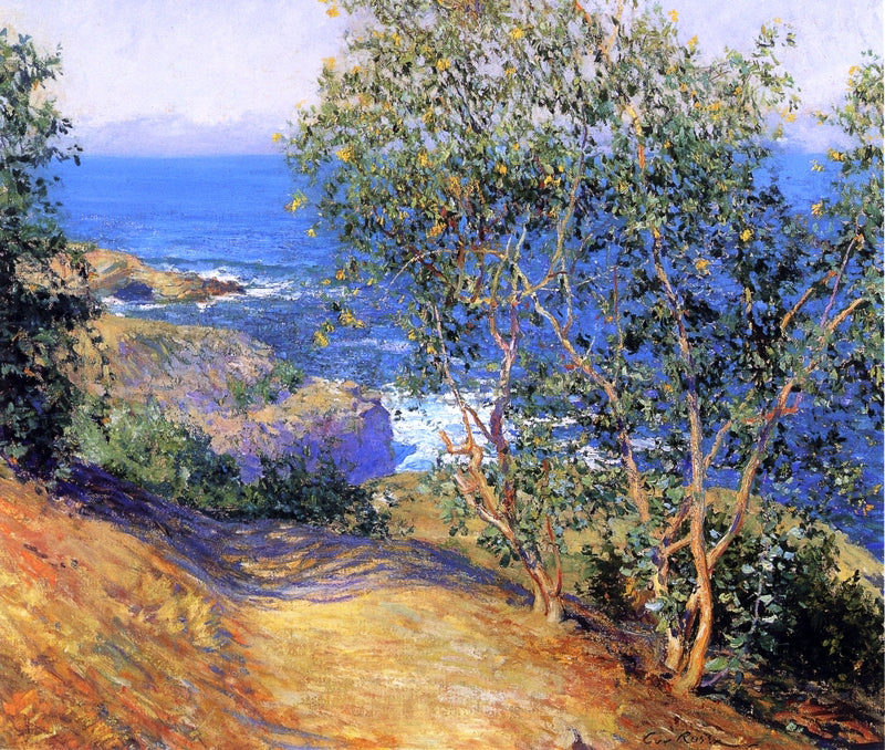 Indian Tobacco Trees, La Jolla by Guy Orlando Rose - Hand Painted Oil Painting