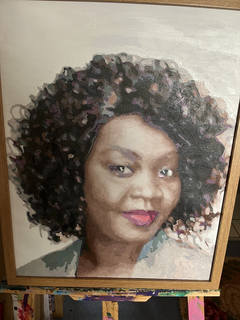 Commission Your Memory and  celebration Oil Painting prices from £195 to £370 with just a £45.00 deposit included in the price (refer below)