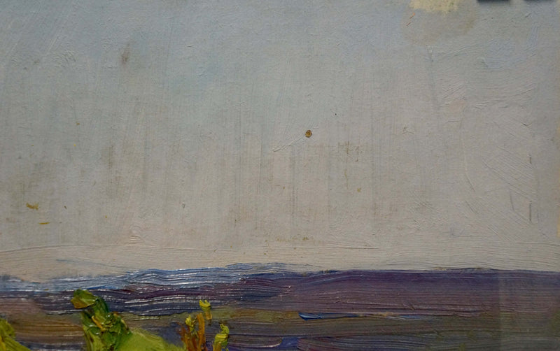 Oil painting Summer day