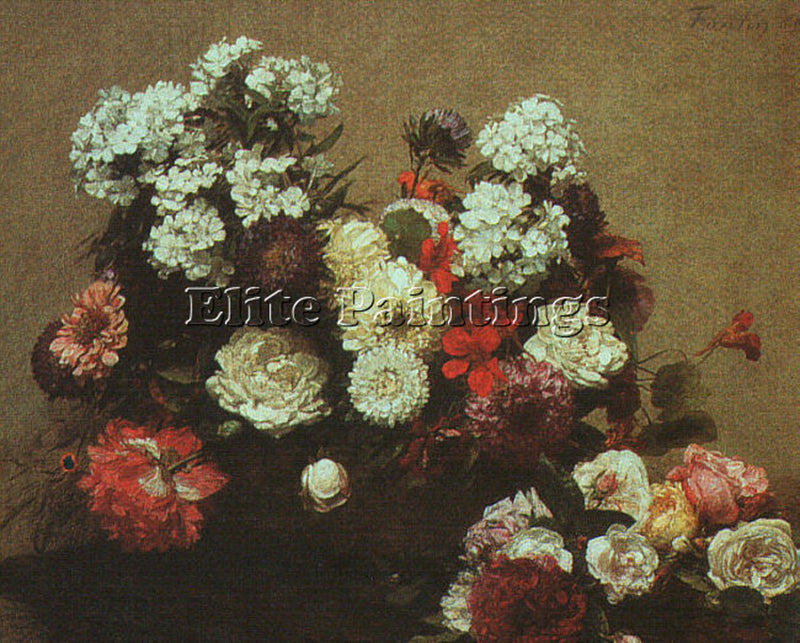 HENR FANTIN-LATOUR LATOU3 ARTIST PAINTING REPRODUCTION HANDMADE OIL CANVAS REPRO