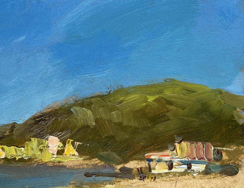 Oil painting Cloudy day at sea Yuriy Suprunchuk