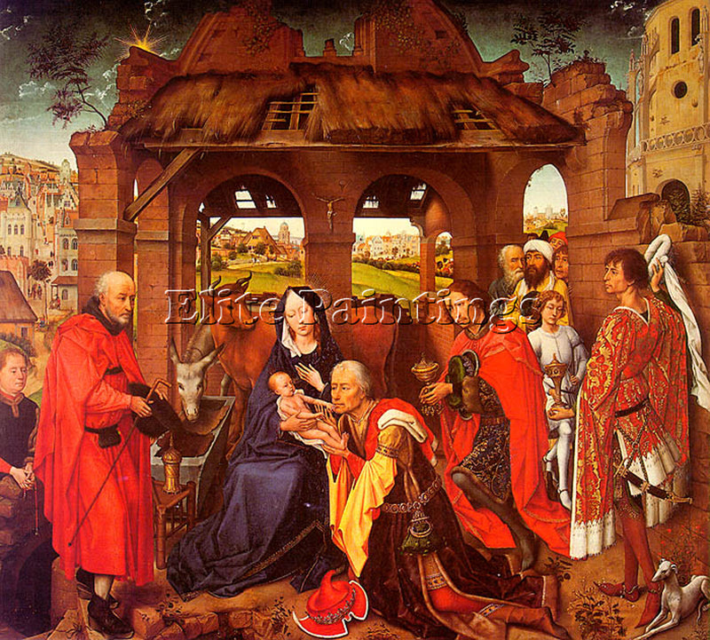 ROGIER VAN DER WEYDEN WEY10 ARTIST PAINTING REPRODUCTION HANDMADE OIL CANVAS ART