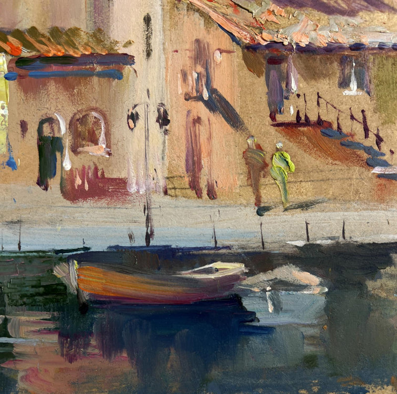 Oil painting Shadows of City Life Yuriy Suprunchuk