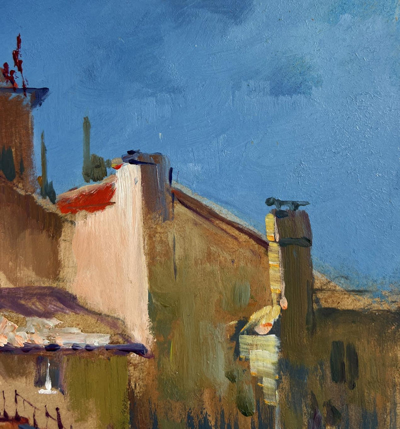 Oil painting Shadows of City Life Yuriy Suprunchuk