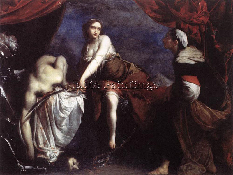 FRANCESCO FURINI JUDITH AND HOLOFERNES ARTIST PAINTING REPRODUCTION HANDMADE OIL