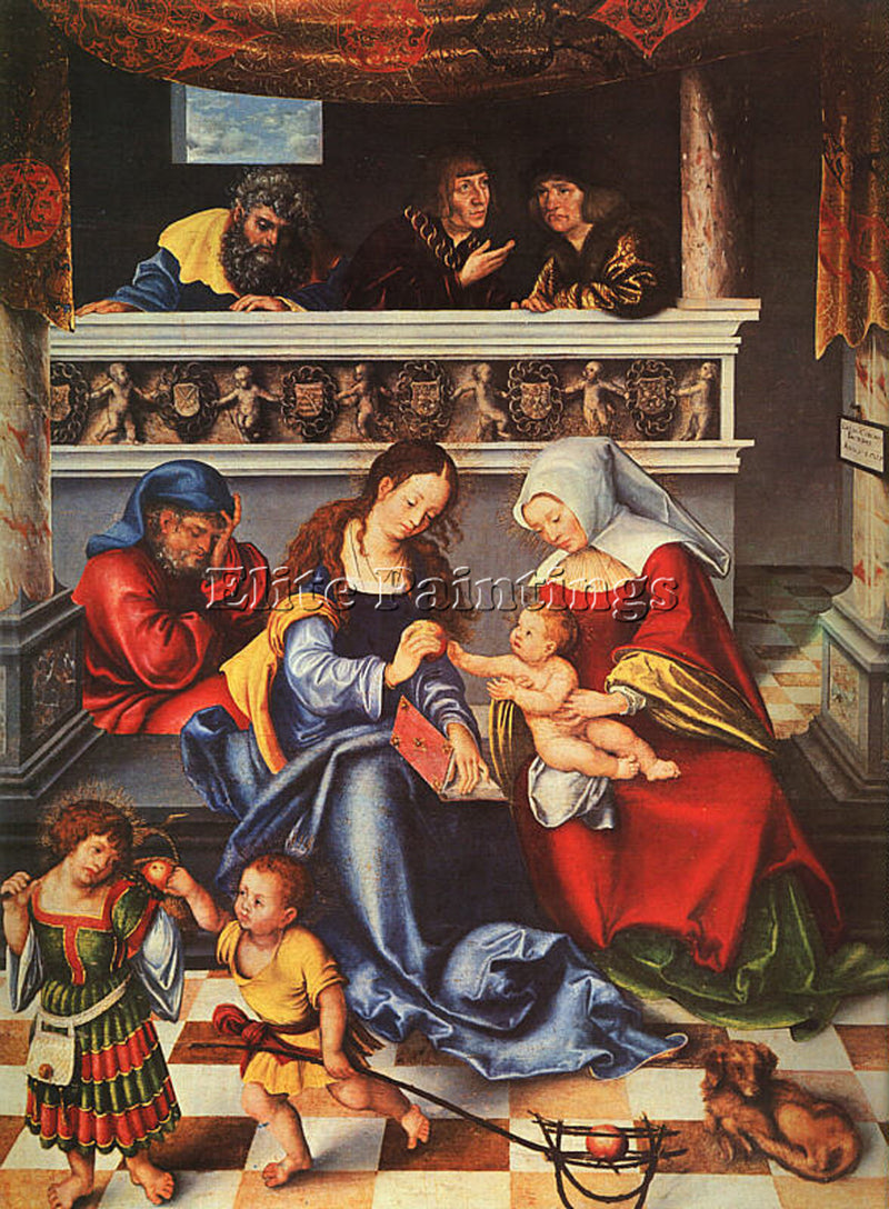 LUCAS CRANACH THE ELDER CRANA12 ARTIST PAINTING REPRODUCTION HANDMADE OIL CANVAS