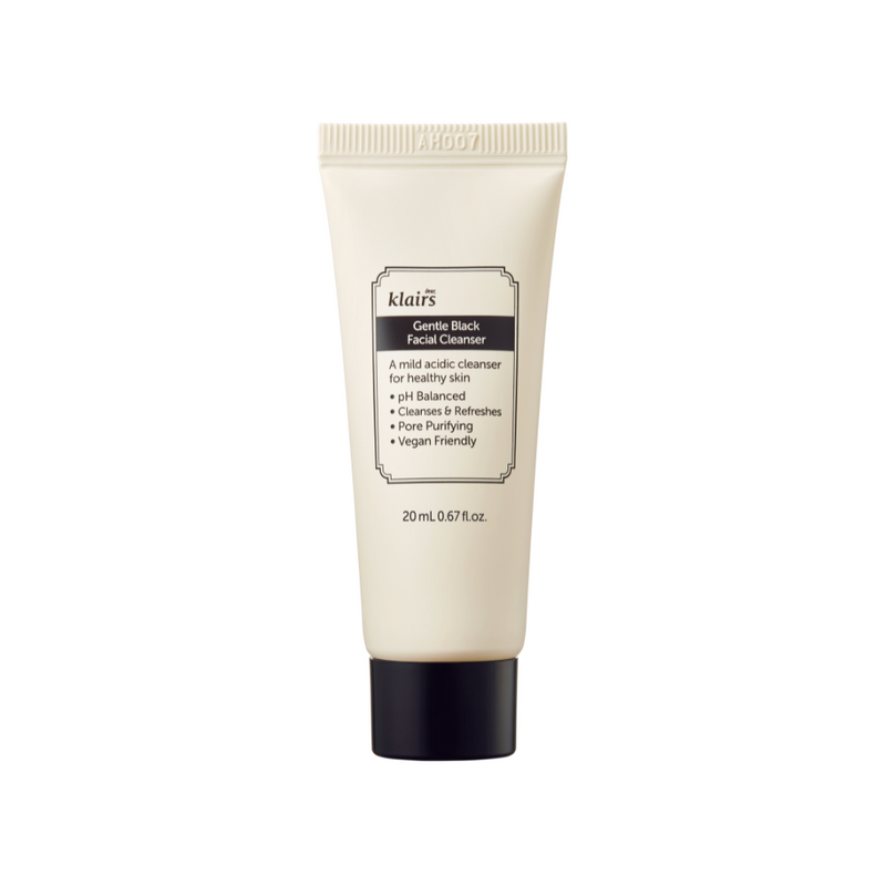 Gentle Black Facial Cleanser - Mini (20ml)