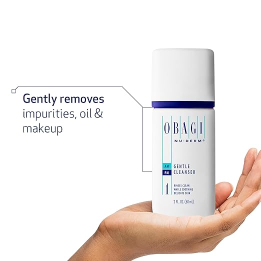 Obagi Medical Nu-Derm Gentle Face Cleanser for Normal to Dry Sensitive Skin