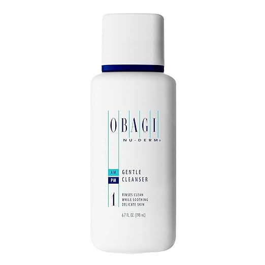 Obagi Medical Nu-Derm Gentle Face Cleanser for Normal to Dry Sensitive Skin