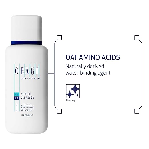 Obagi Medical Nu-Derm Gentle Face Cleanser for Normal to Dry Sensitive Skin