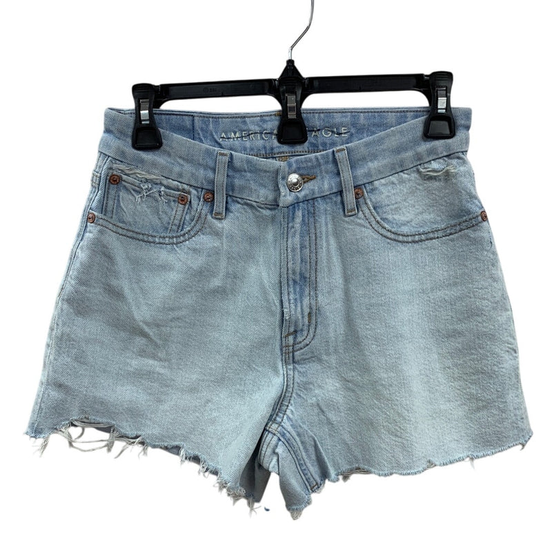 New American Eagle Womens Size 0 Distressed Cotton Denim Cutoff Shorts
