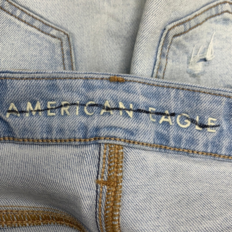 New American Eagle Womens Size 0 Distressed Cotton Denim Cutoff Shorts