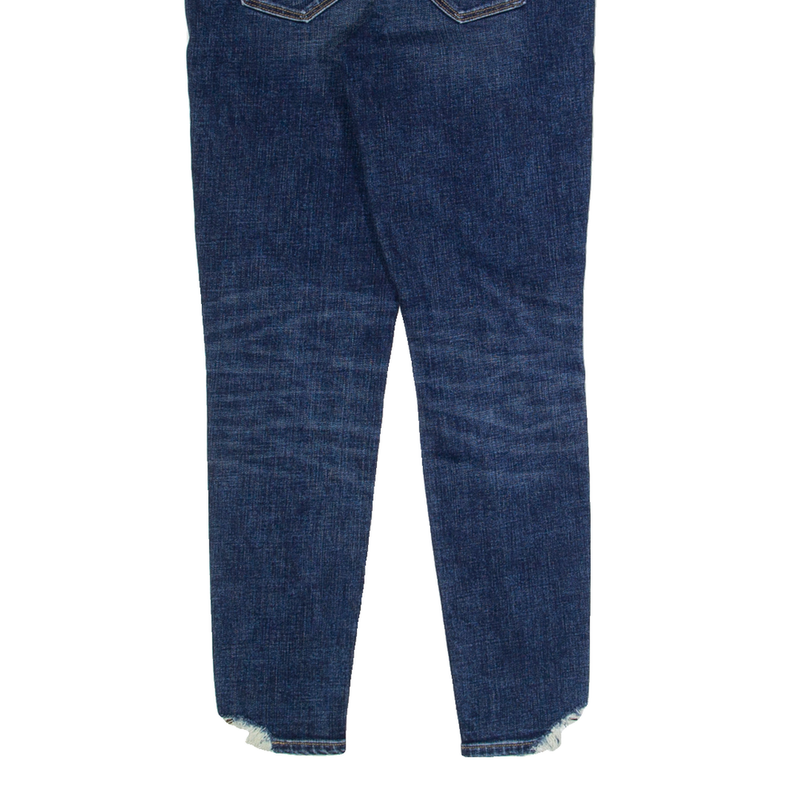 AMERICAN EAGLE Distressed Womens Jeans Blue Slim Skinny Stone Wash W28 L26