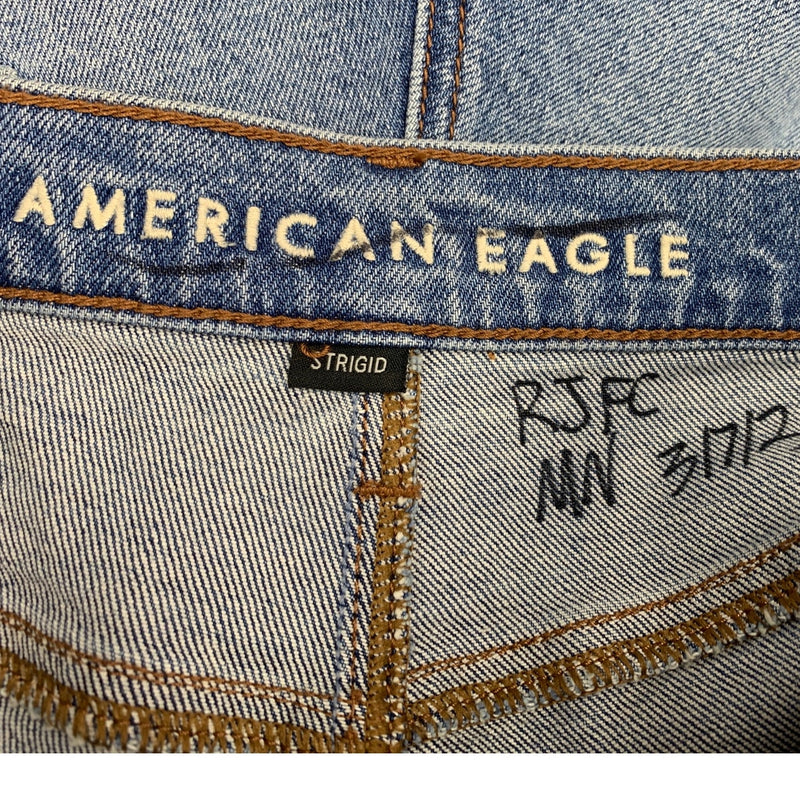 New American Eagle Womens Size 4 Denim Highest Rise 90's Boyfriend Jean Shorts