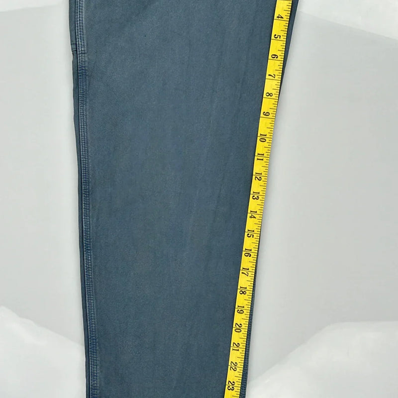 Flex American Eagle Baggy Carpenter Trousers - 30″ Waist Blue Cotton Blend