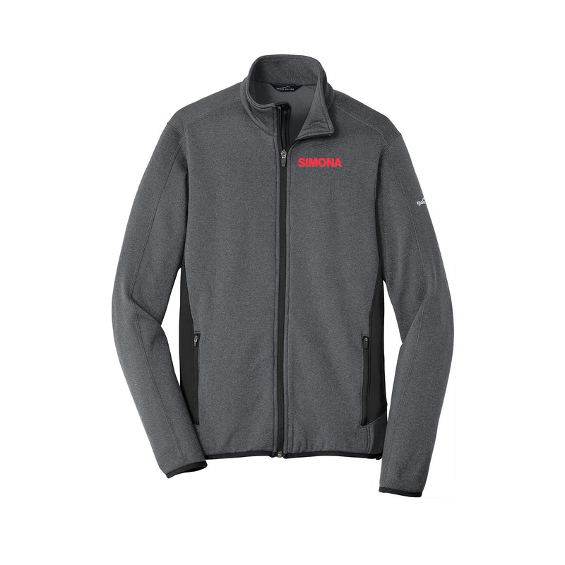 Simona - Eddie Bauer Full-Zip Heather Stretch Fleece Jacket