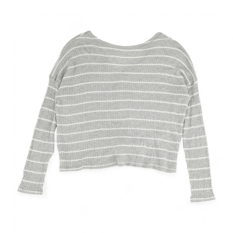 Gray Striped Button Down