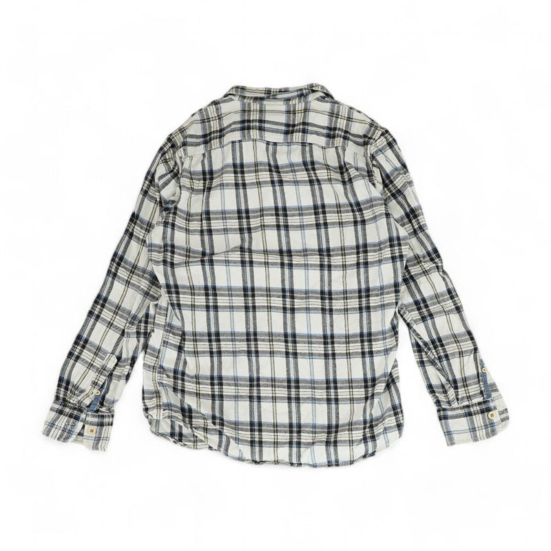 Multi Plaid Flannel Button Down