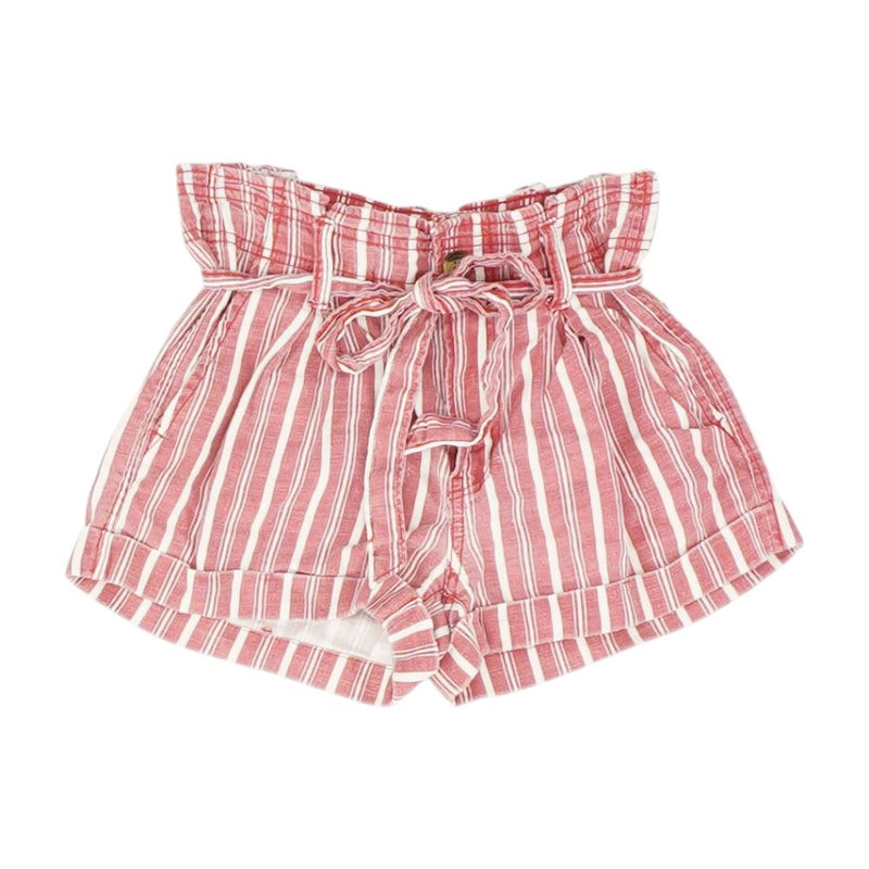 Red Striped Shorts