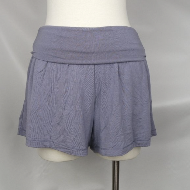 Athleta Violet Elastic Waist Stretchy Flow With It Short With Pockets