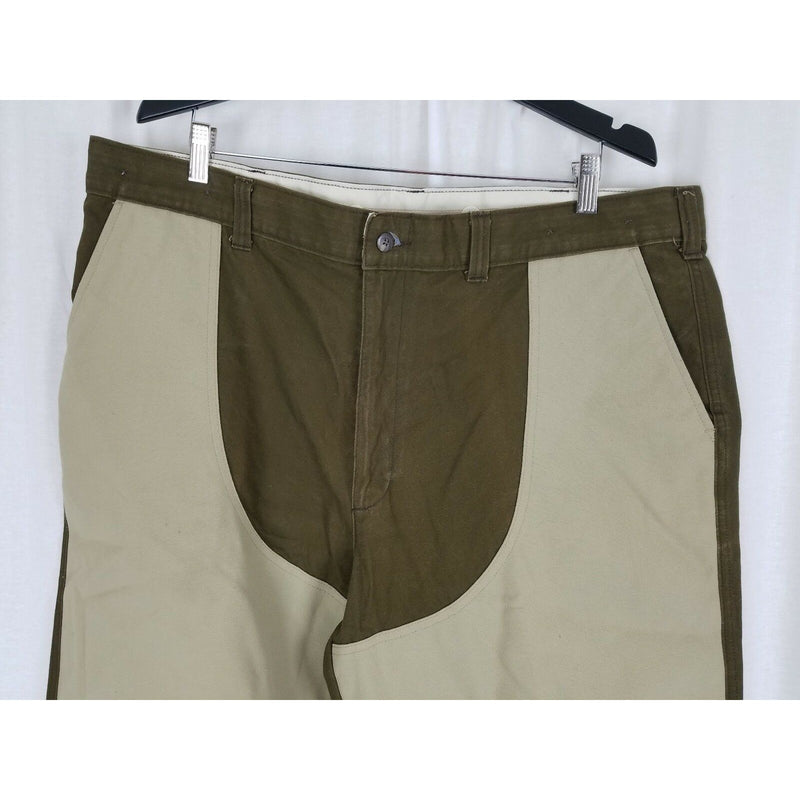 Vintage LL Bean Upland Briar Proof Game Hunting Work Pants Mens 32x27 Reinforced