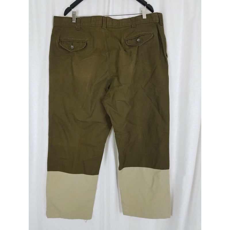 Vintage LL Bean Upland Briar Proof Game Hunting Work Pants Mens 32x27 Reinforced