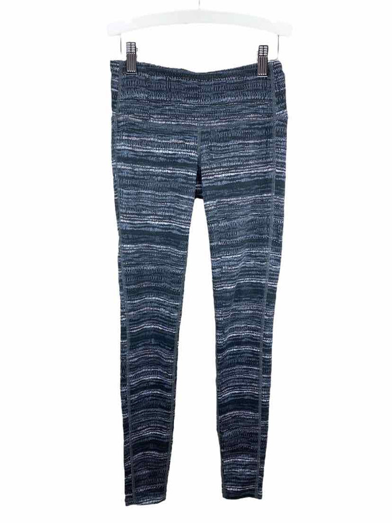 Athleta Women's Dash-Print 7/8 Leggings Black/Grey Size XXS