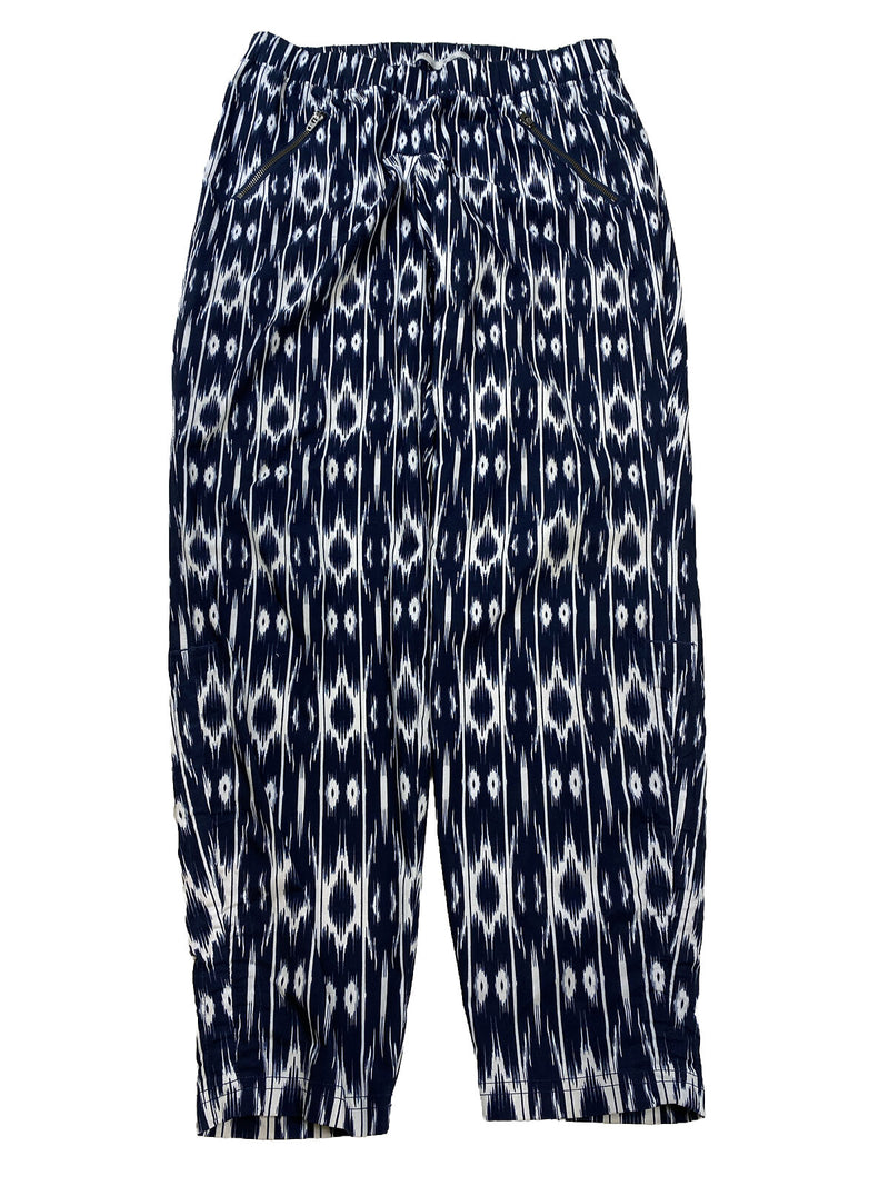Athleta Women's Blue Ikat Reflection Aspire Ankle Pants - 2
