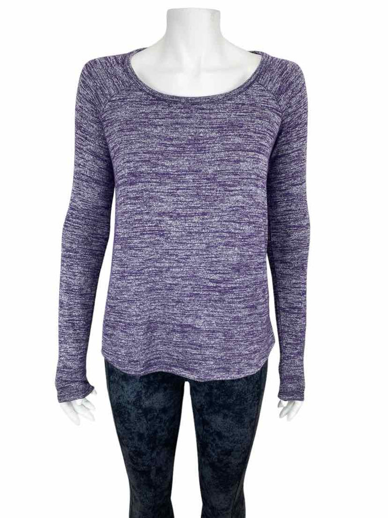 Athleta Women's Pose Drape Back Tunic Purple Heather Size XXS