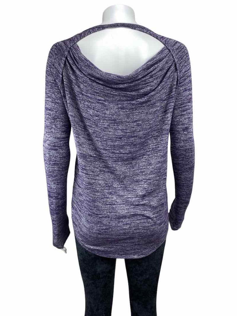 Athleta Women's Pose Drape Back Tunic Purple Heather Size XXS