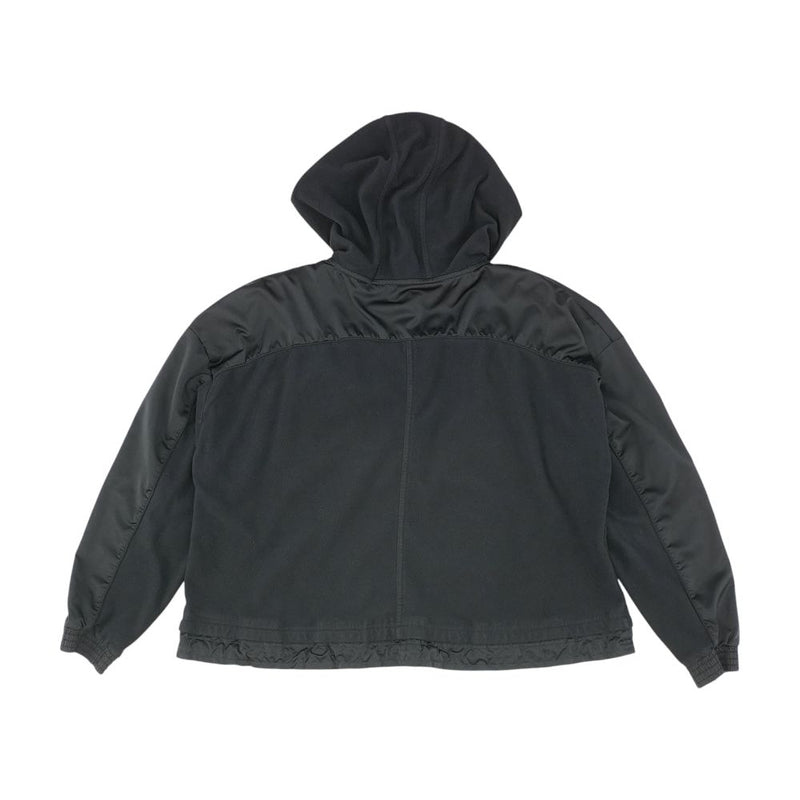 Black Solid 1/4 Zip Pullover