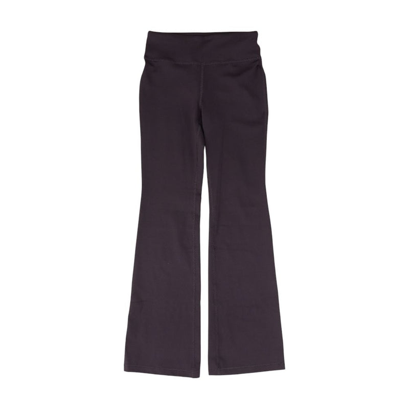 Purple Solid Leggings