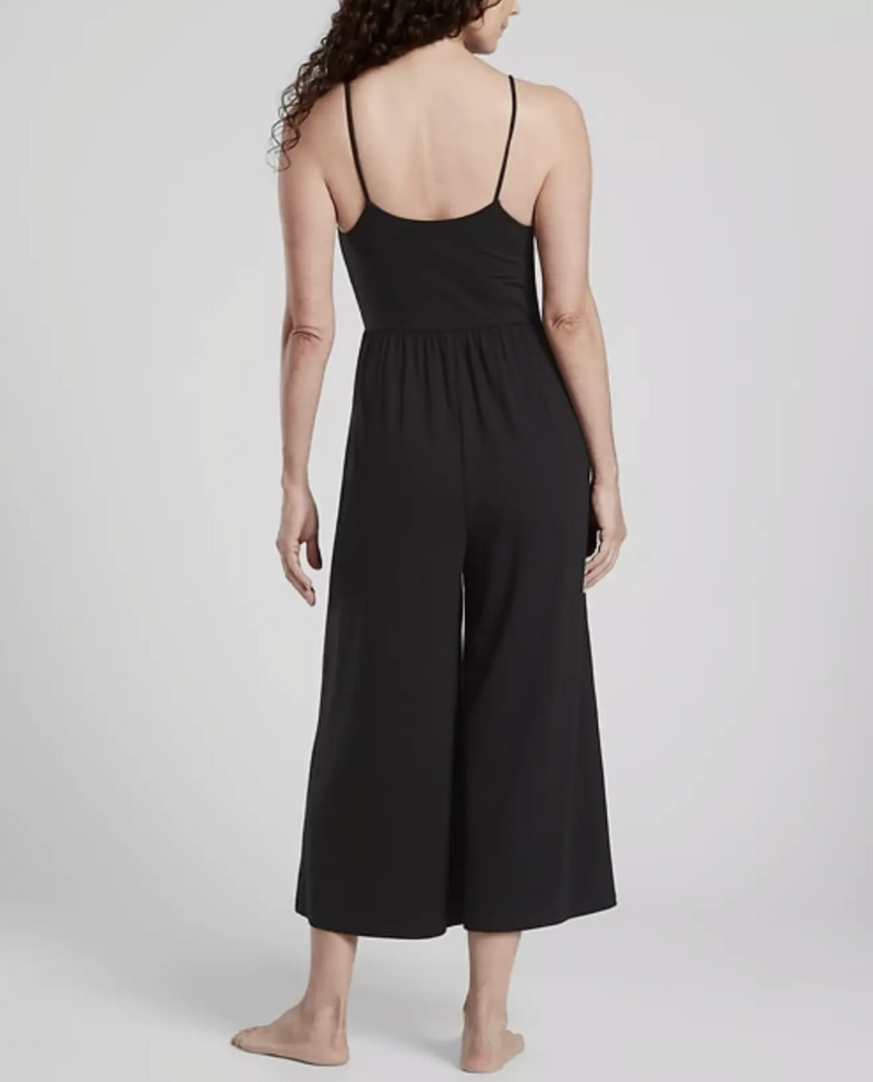 Athleta Black Nighttime Bliss Sleep Romper
