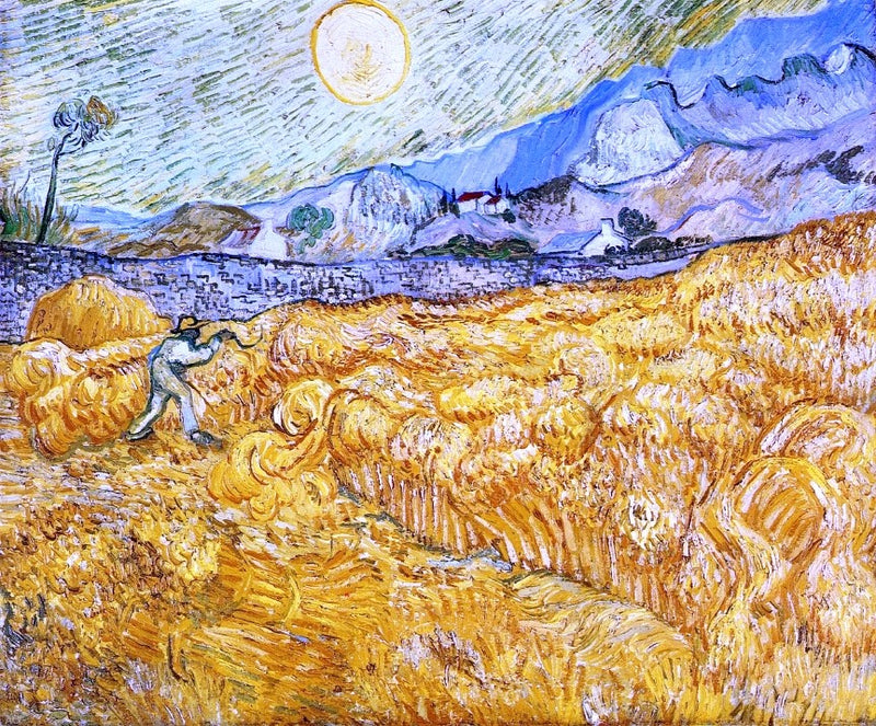 The Reaper by Vincent Van Gogh - Hand Painted Oil Painting